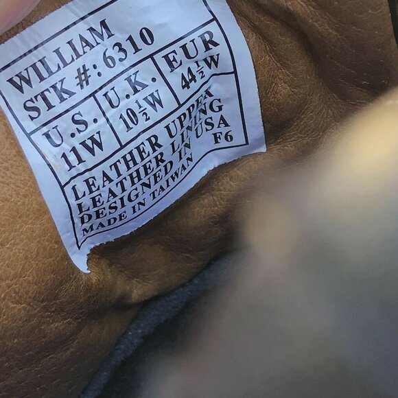 Dr. Comfort William Comfort Shoe Single Strap Black Leather MENS Size 11 Wide - Picture 10 of 10